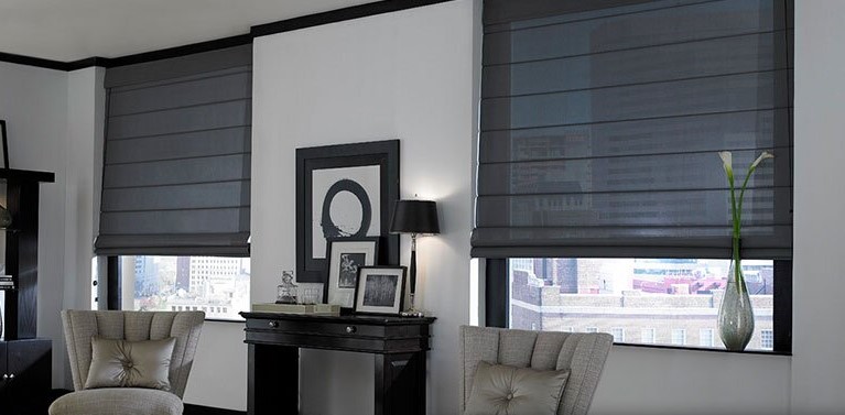 Alamode Decor Economy Roman Shades Blackout II